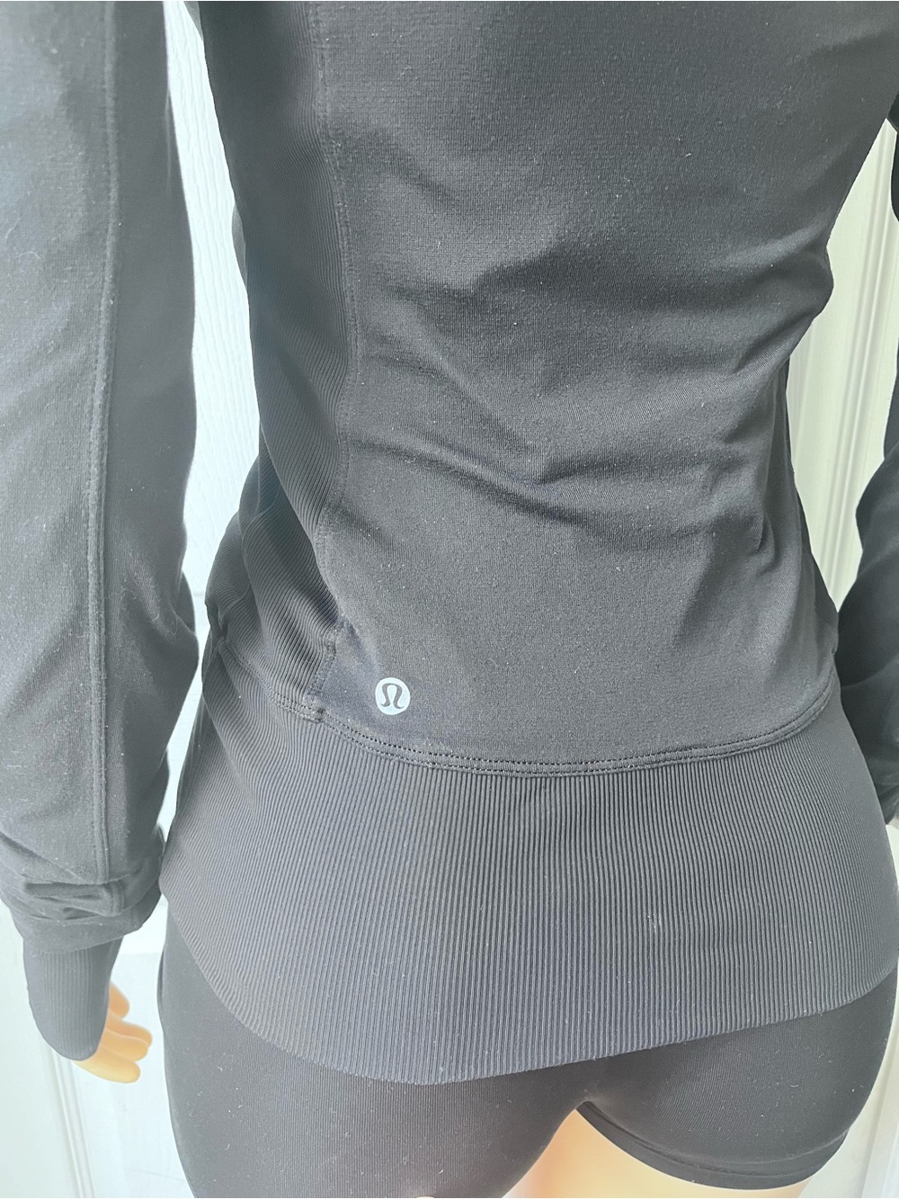 lululemon athletica Reversible Black Full-Zip Hooded Jacket - Picture 5 of 12